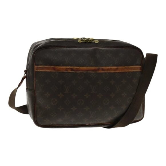 LOUIS VUITTON Monogram Reporter GM Shoulder Bag M45252 LV Auth bs18385 - Picture 1 of 15